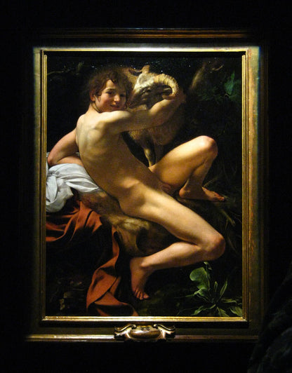 The Young Saint John the Baptist with the Ram - Caravaggio