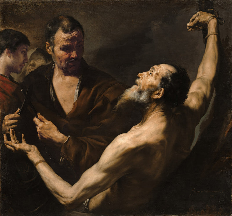 The Martyrdom of Saint Bartholomew - Jusepe de Ribera