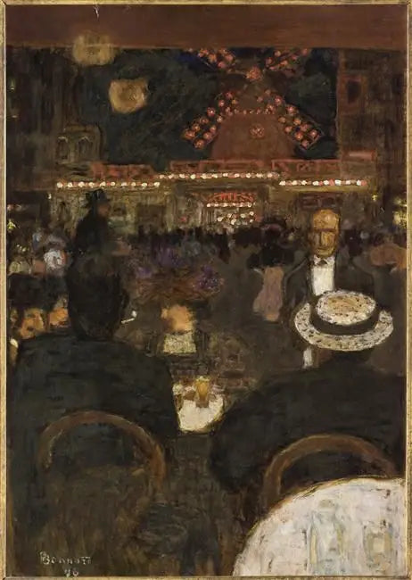 The Moulin Rouge - Pierre Bonnard