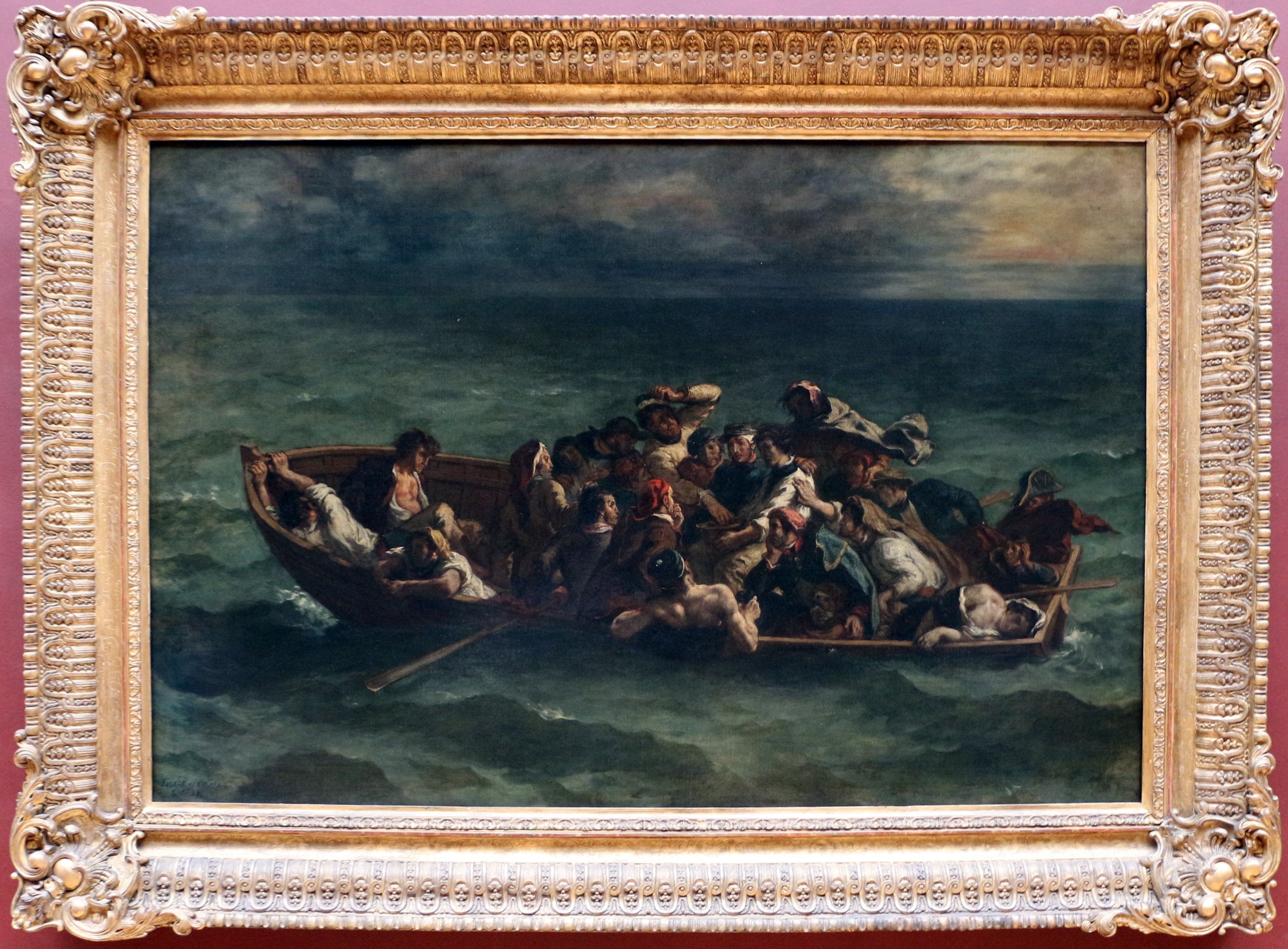 The Shipwreck of Don Juan - Eugène Delacroix