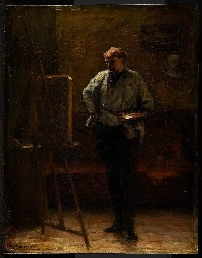The Painter - Honoré Daumier