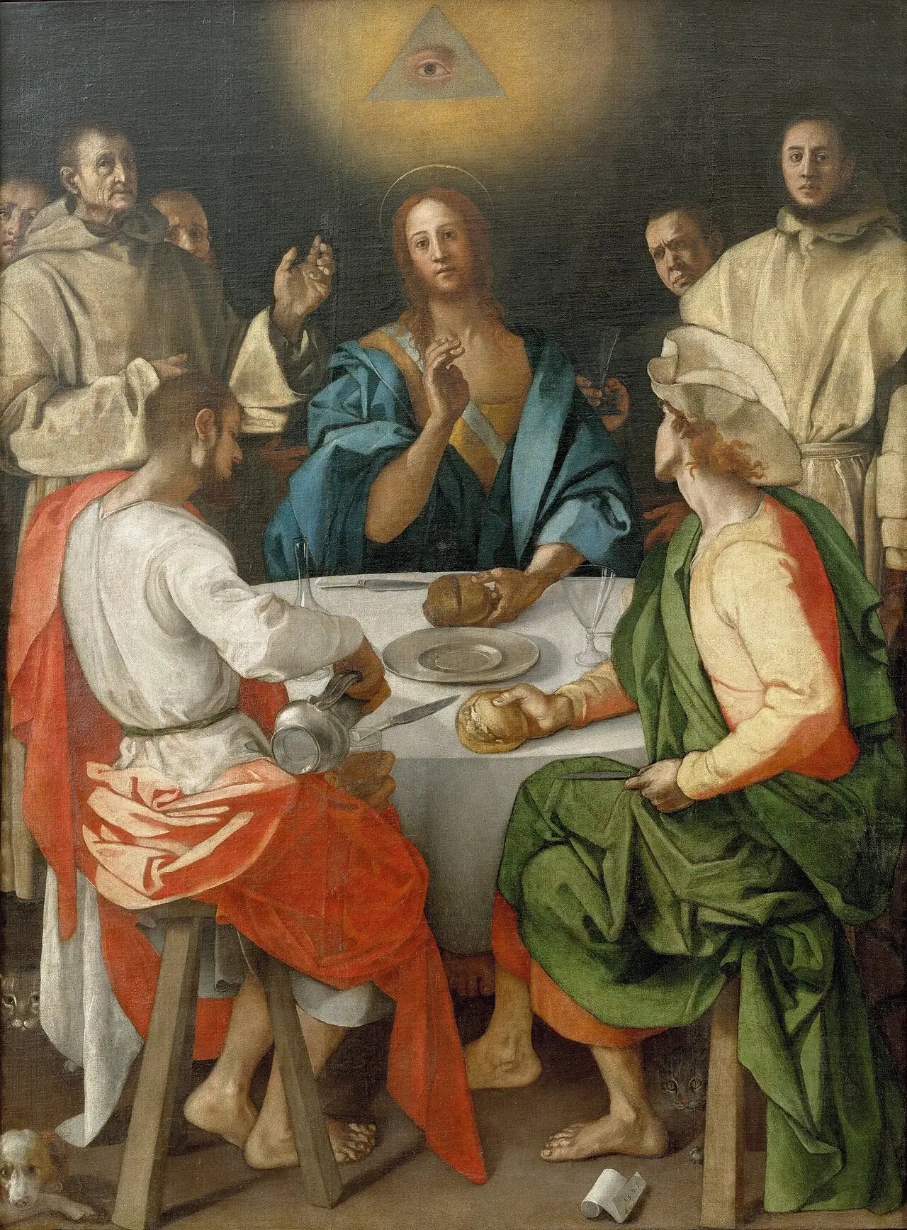 Le Souper à Emmaüs - Pontormo - Alpha Reproduction