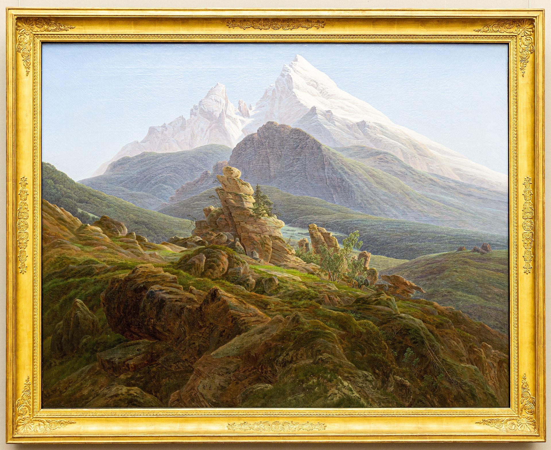 The Watzmann - Caspar David Friedrich