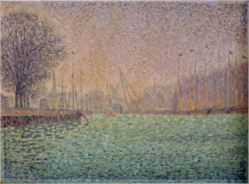 The Watering Hole - Paul Signac
