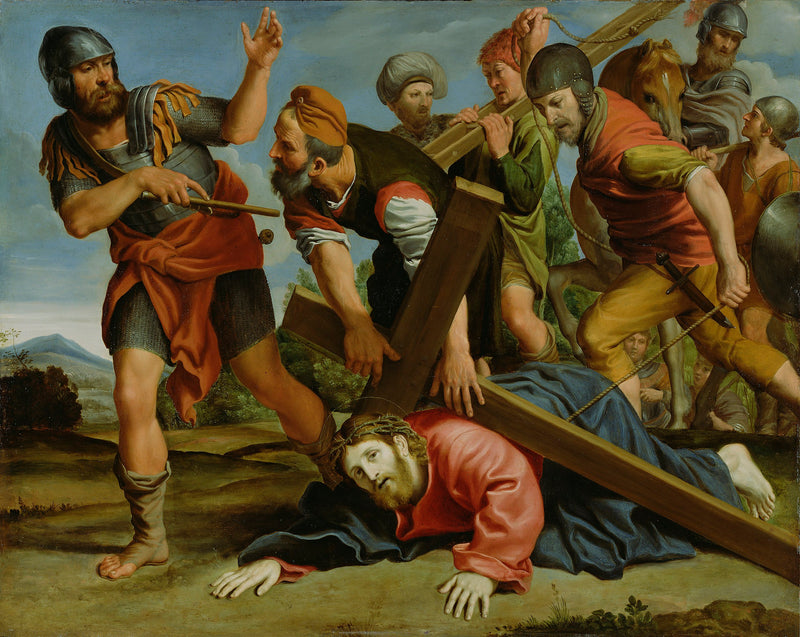 The Path of Calvary - Domenichino
