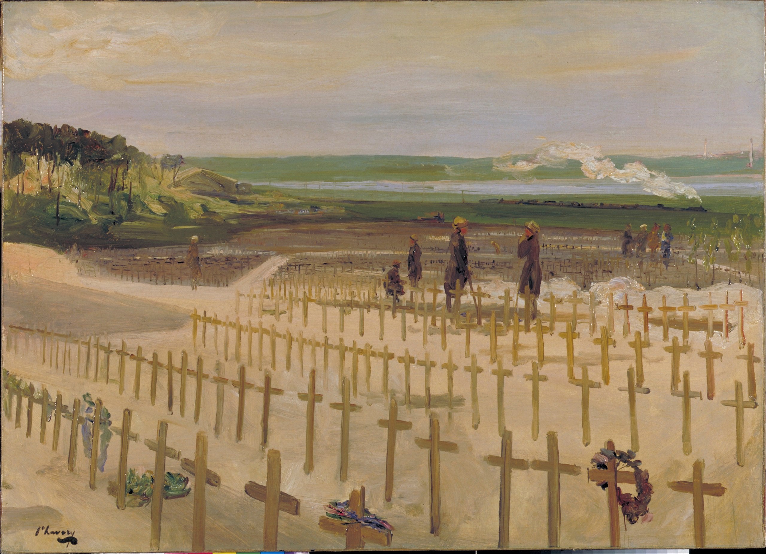 The Cemetery, Étaples, 1919 - John Lavery