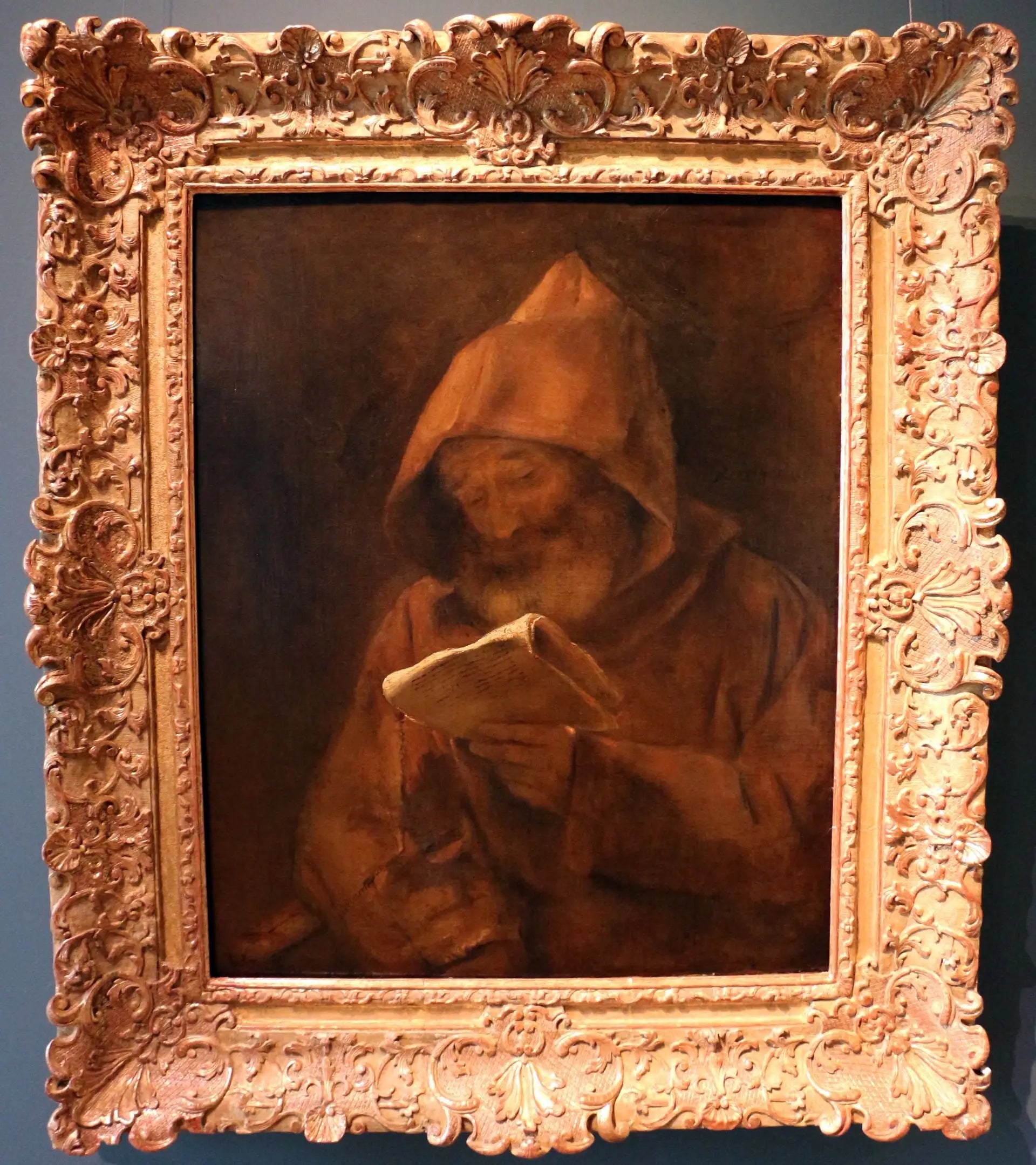 Lecture du moine - Rembrandt - Alpha Reproduction