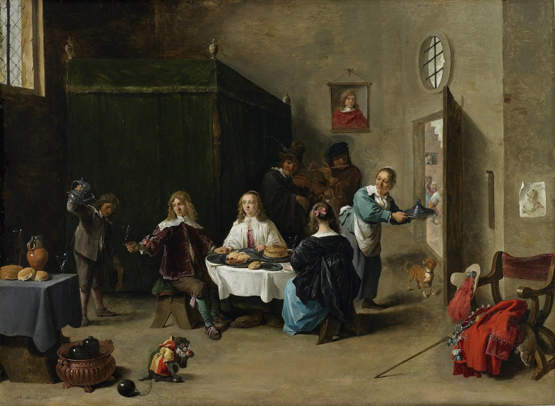 The Prodigal Son - David Teniers the Younger