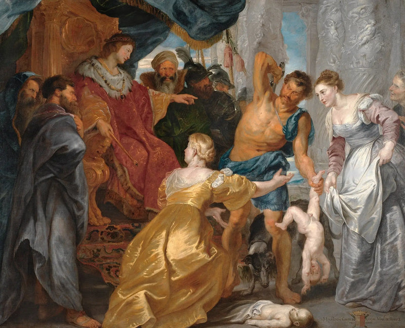 The Judgment of Solomon - Peter Paul Rubens