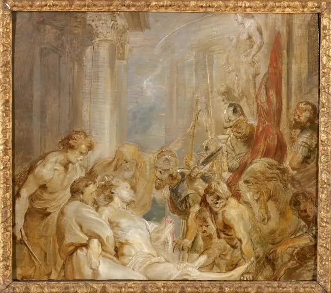 The Martyrdom of Saint Adrian, circa 1615-1621 - Peter Paul Rubens