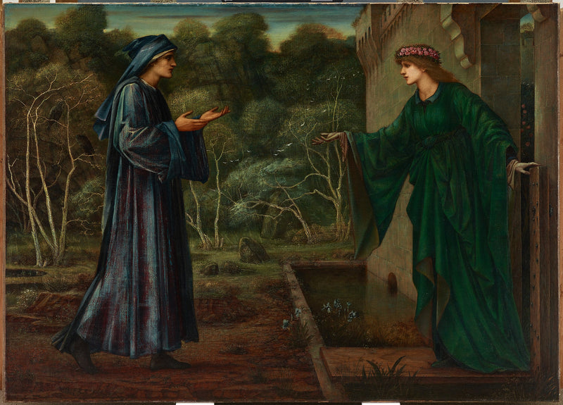 The Pilgrim at the Gate of Idleness - Edward Burne-Jones