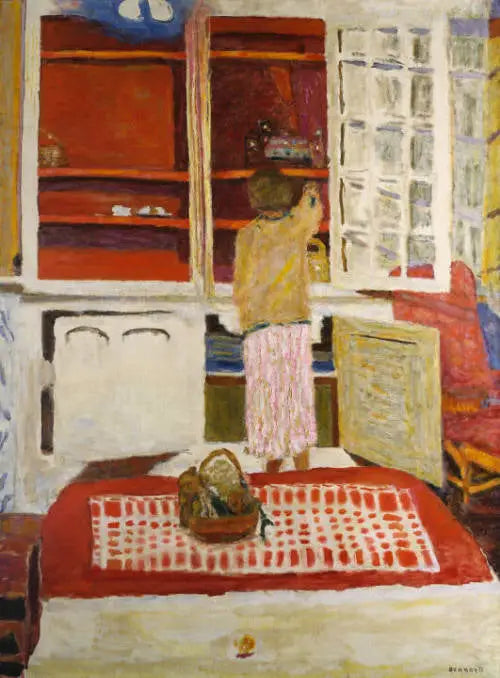 The White Cupboard - Pierre Bonnard