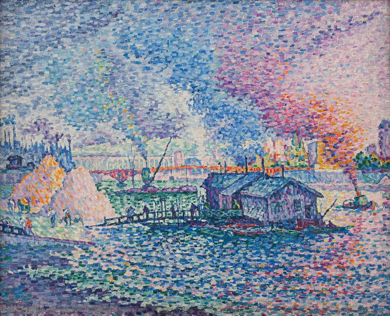 The Mirabeau Bridge - Paul Signac
