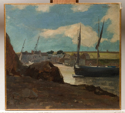 Le port de Morgat - Odilon Redon - Alpha Reproduction