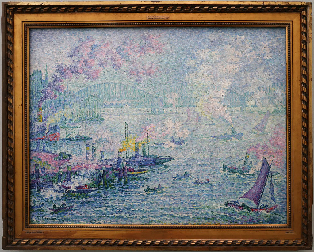 Le port de Rotterdam - Paul Signac - Alpha Reproduction