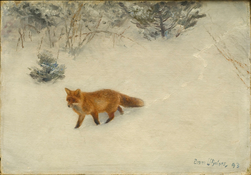 The Fox - Bruno Liljefors
