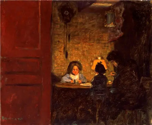 The Evening Meal - Pierre Bonnard