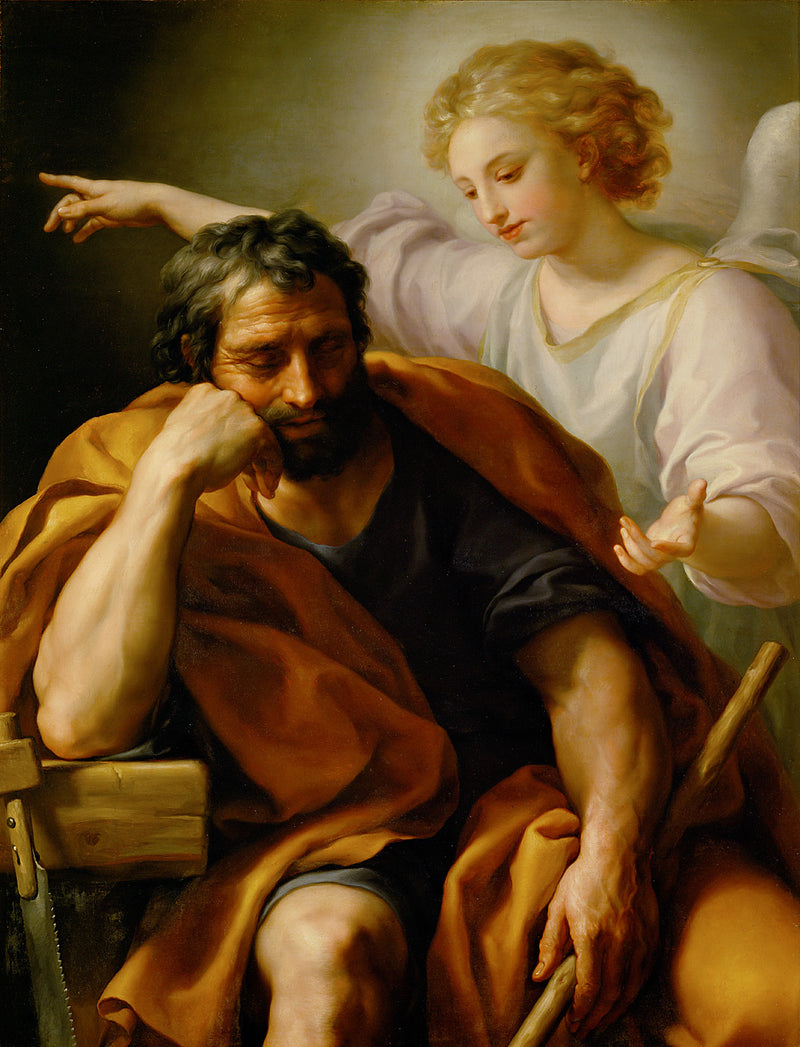 The Dream of Saint Joseph - Anton Raphael Mengs
