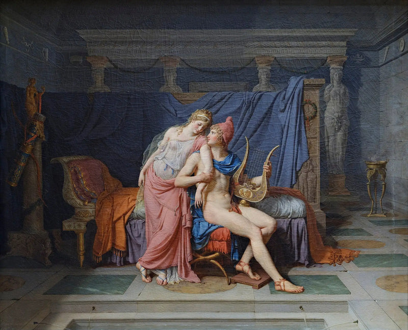 The Loves of Paris and Hélène - Jacques-Louis David