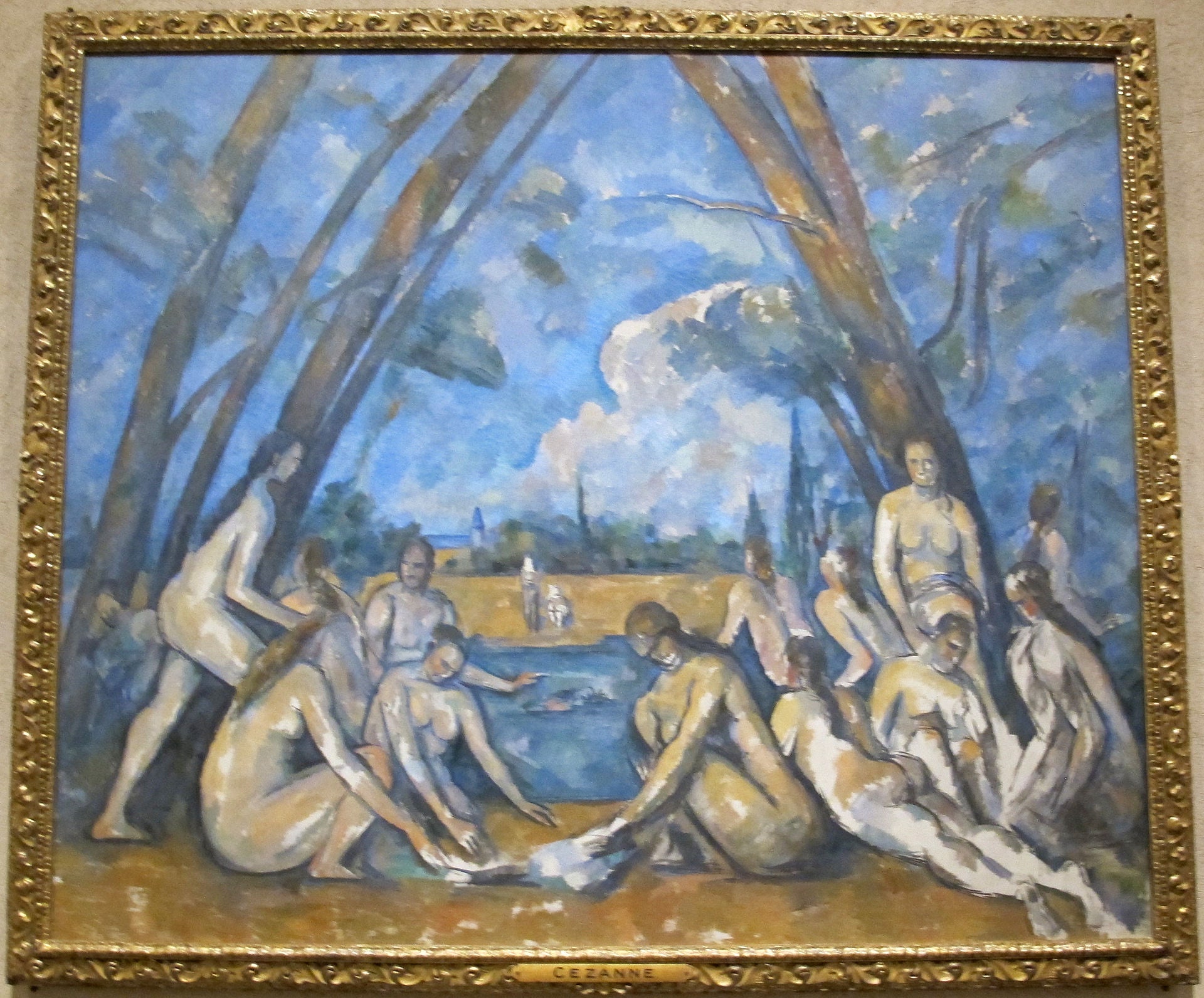 The Large Bathers - Paul Cézanne