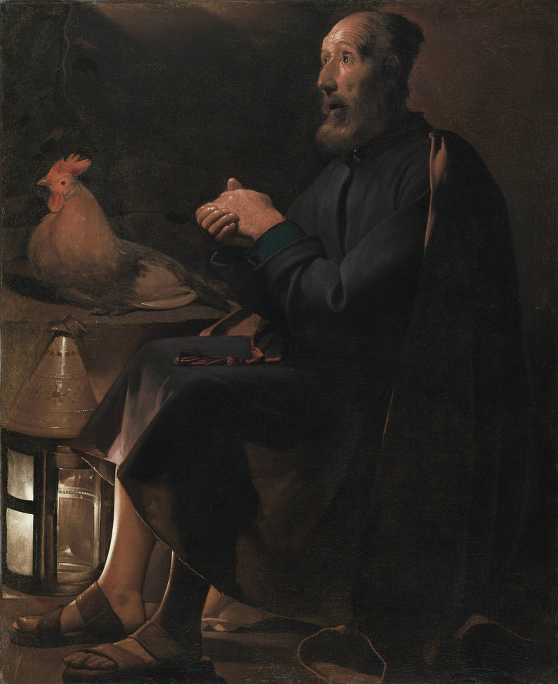 The Tears of Saint Peter - Georges de La Tour