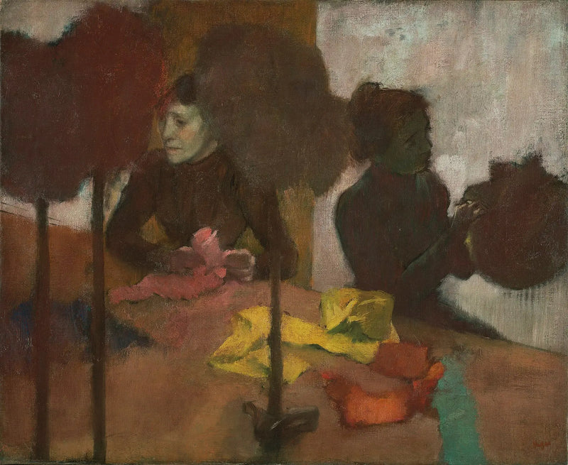 The Milliners - Edgar Degas