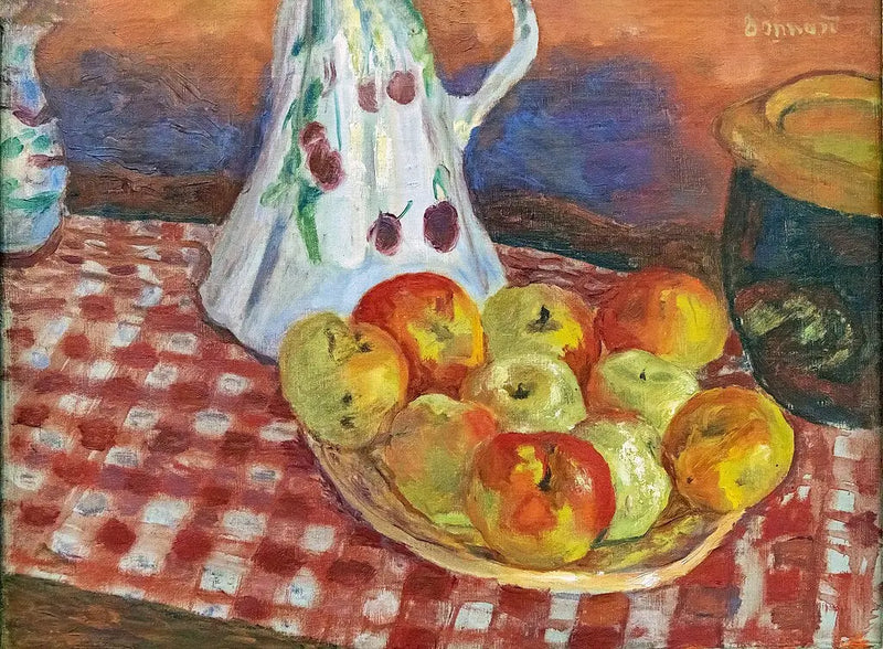 The Yellow and Red Apples - Pierre Bonnard