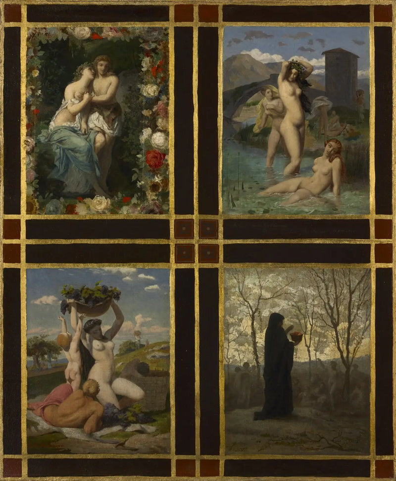 The Four Seasons - Jean-Léon Gérôme