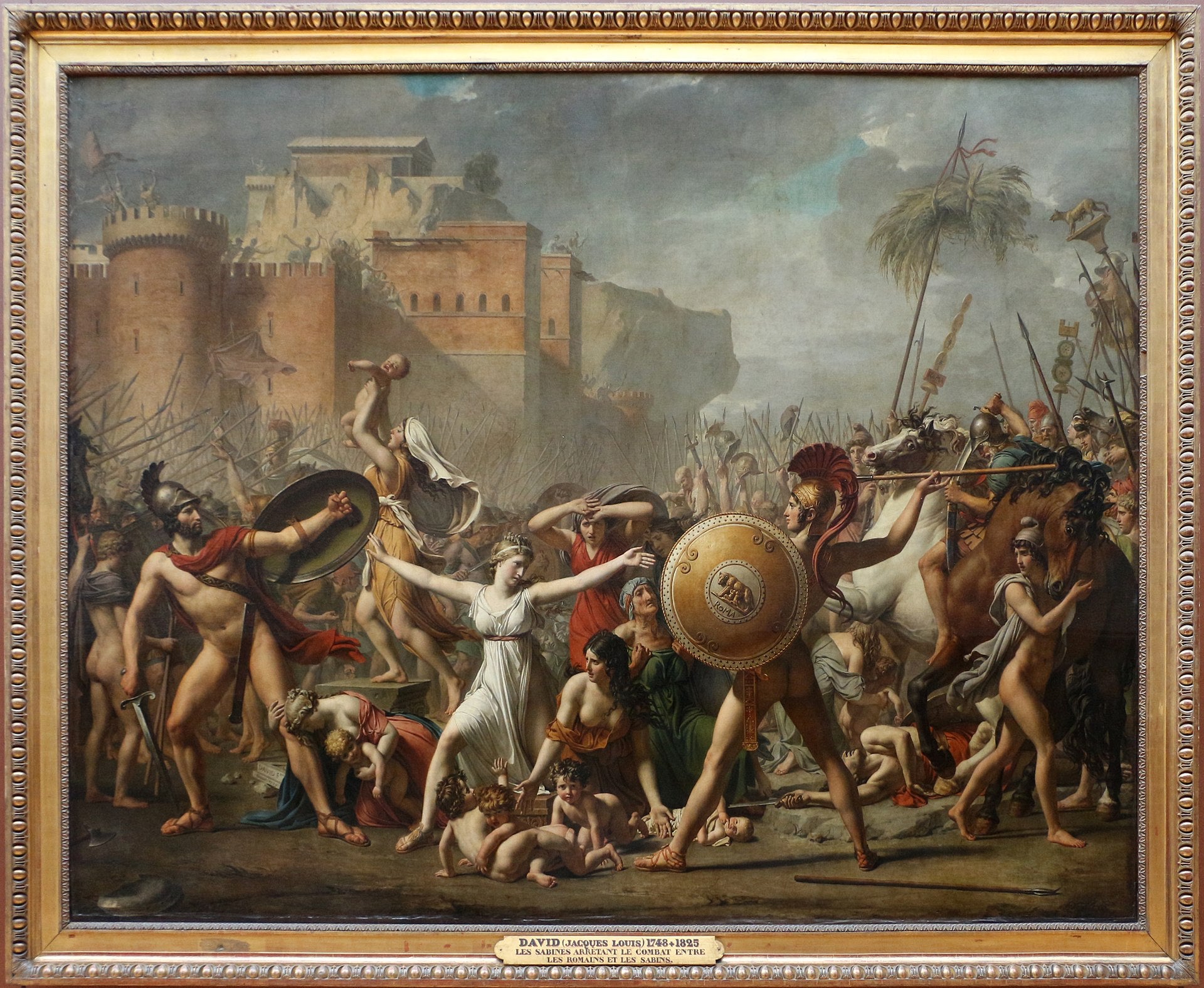 The Sabines - Jacques-Louis David