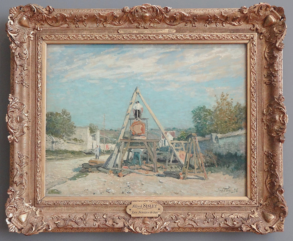 The Long Sawyers - Alfred Sisley