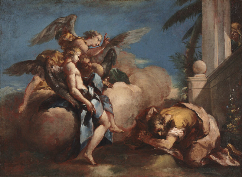 The angels apparaissant à Abraham - Francesco Guardi
