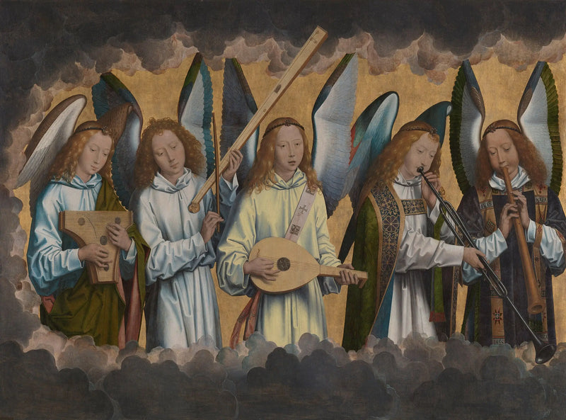 The Musician Angels - Hans Memling