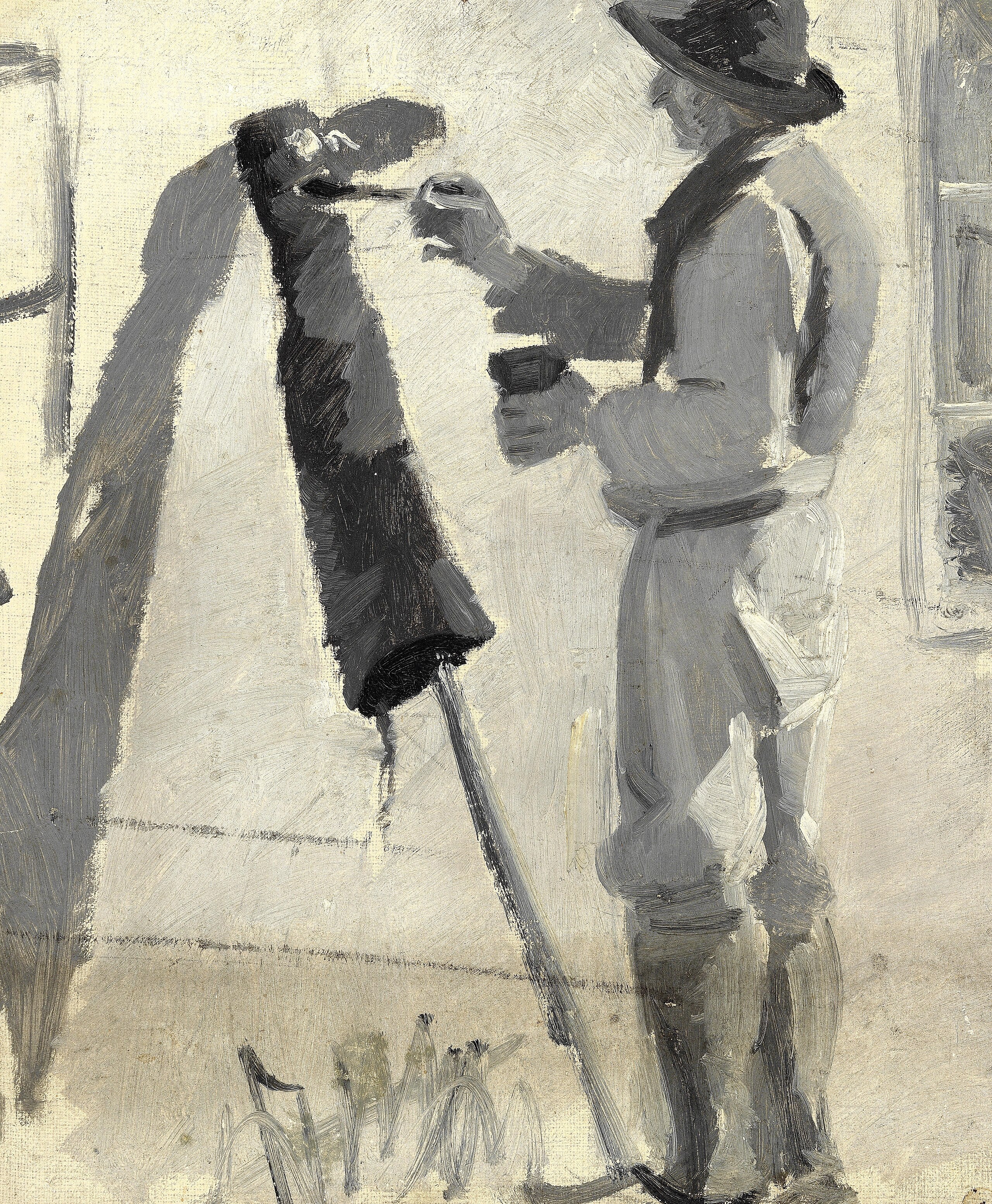 The boots are tarred. - Michael Peter Ancher