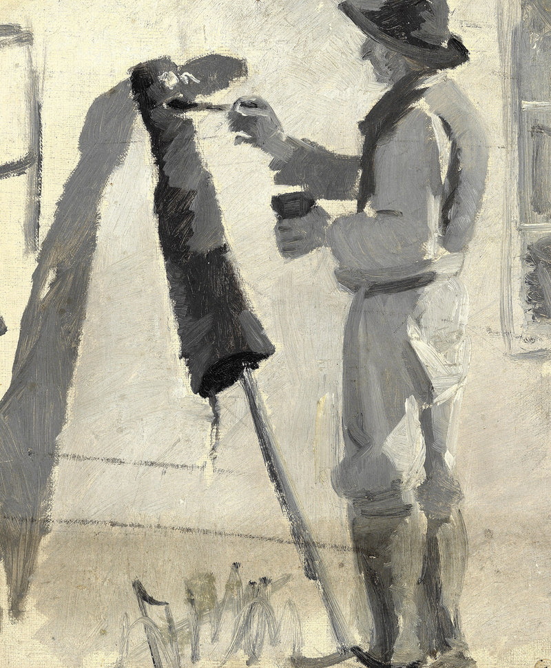 The boots are tarred. - Michael Peter Ancher