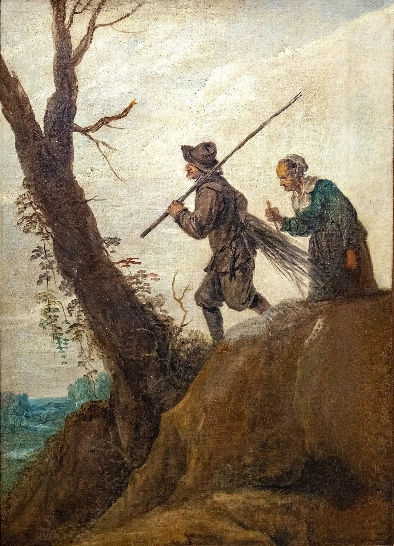 Les bûcherons - David Teniers le Jeune - Alpha Reproduction