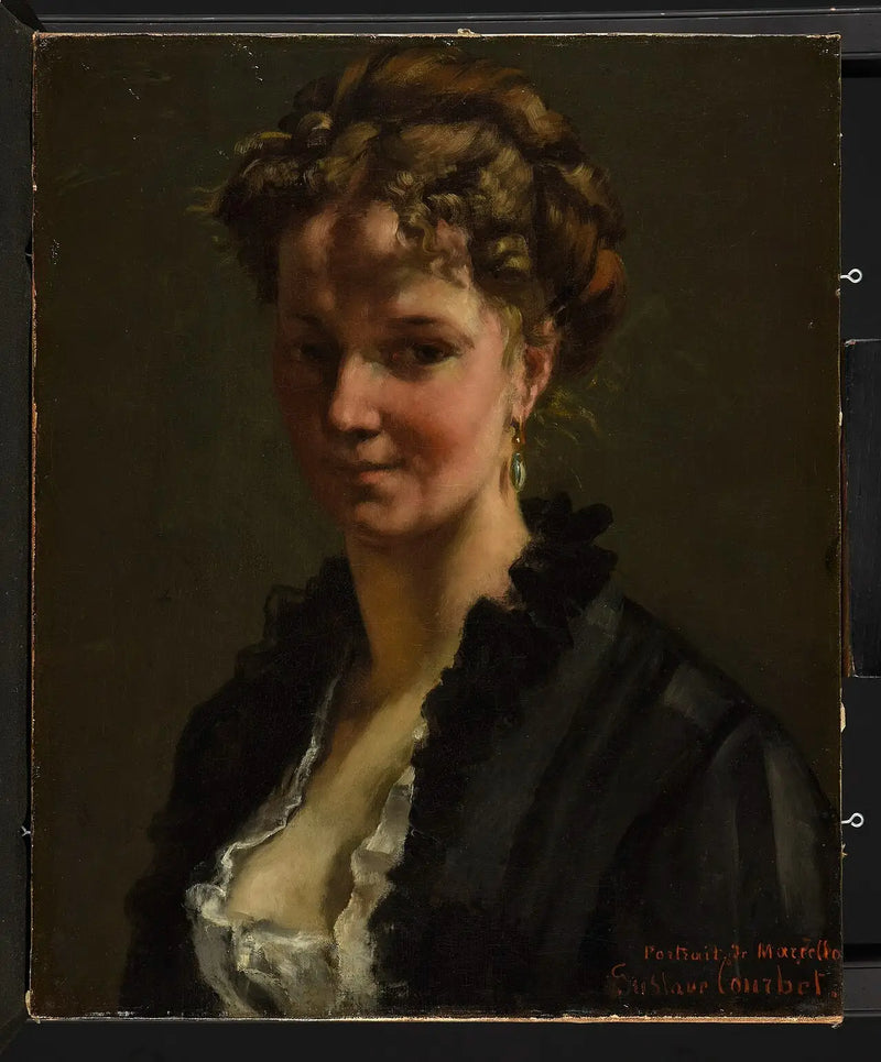 The sculptor Marcello (Duchess of Castiglione-Colonna) - Gustave Courbet