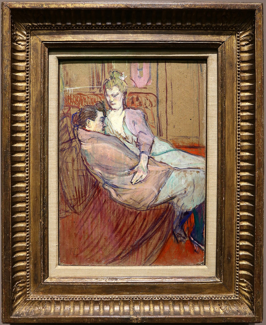 The Two Friends - Henri de Toulouse-Lautrec