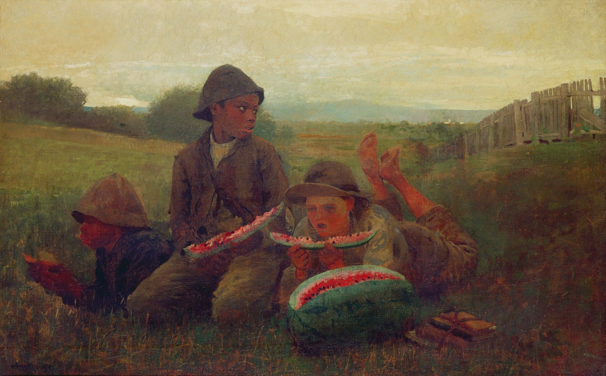 Les garçons pastèque - Winslow Homer