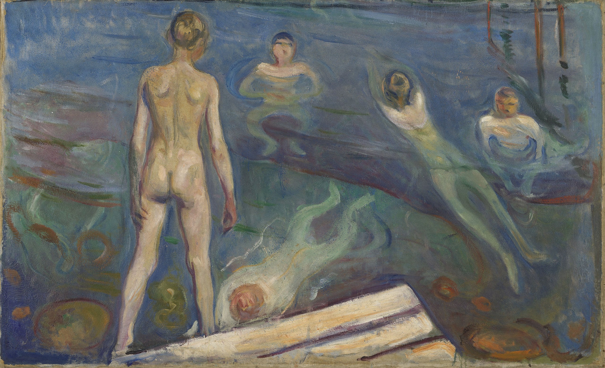 The Boys Bathing - Edvard Munch