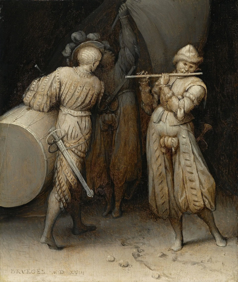The Three Soldiers - Pieter Brueghel the Elder