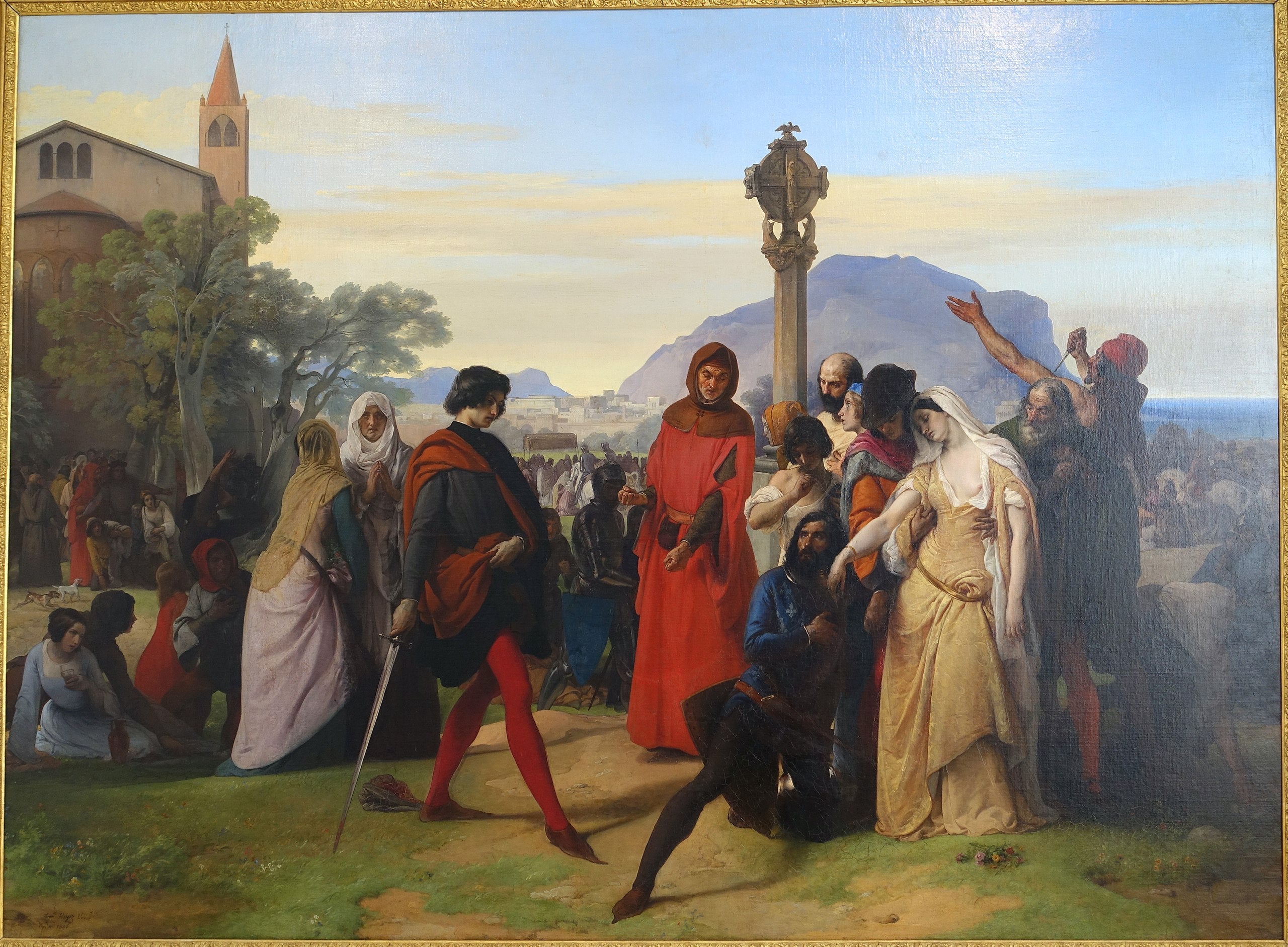 Les vêpres siciliennes - Francesco Hayez