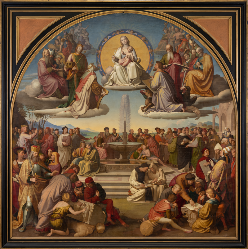 The Triumph of Religion in the Arts - Johann Friedrich Overbeck
