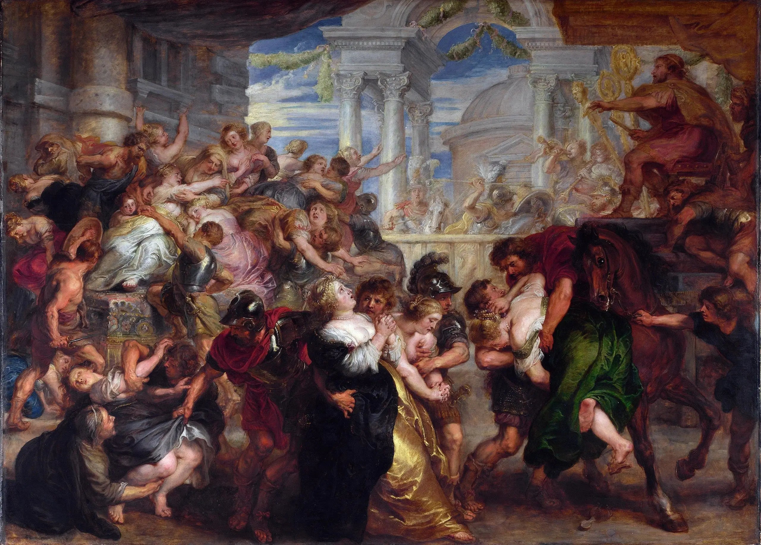Le viol des Sabines - Peter Paul Rubens - Alpha Reproduction