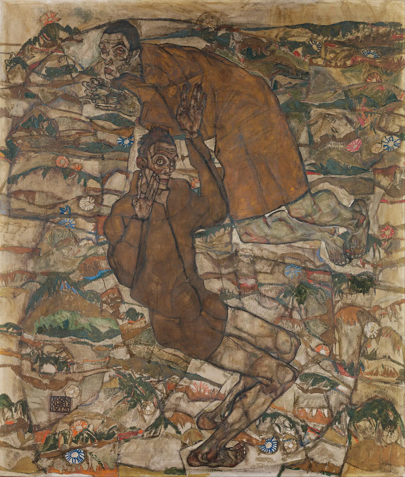 Levitation (The Blind II) - Egon Schiele