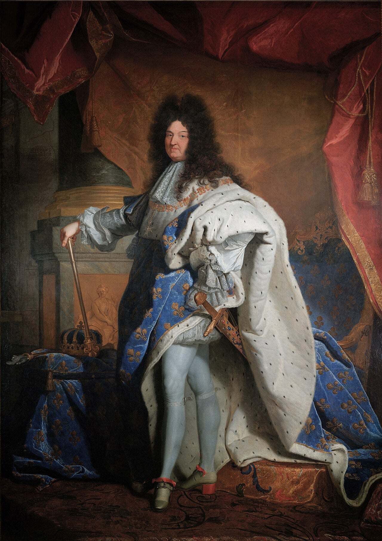 Louis XIV, roi de France (1638-1715) - Hyacinthe Rigaud