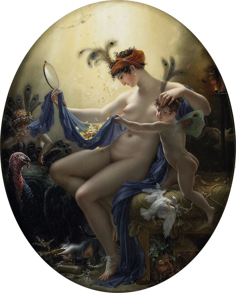 Miss Lange and Danaé - Anne-Louis Girodet