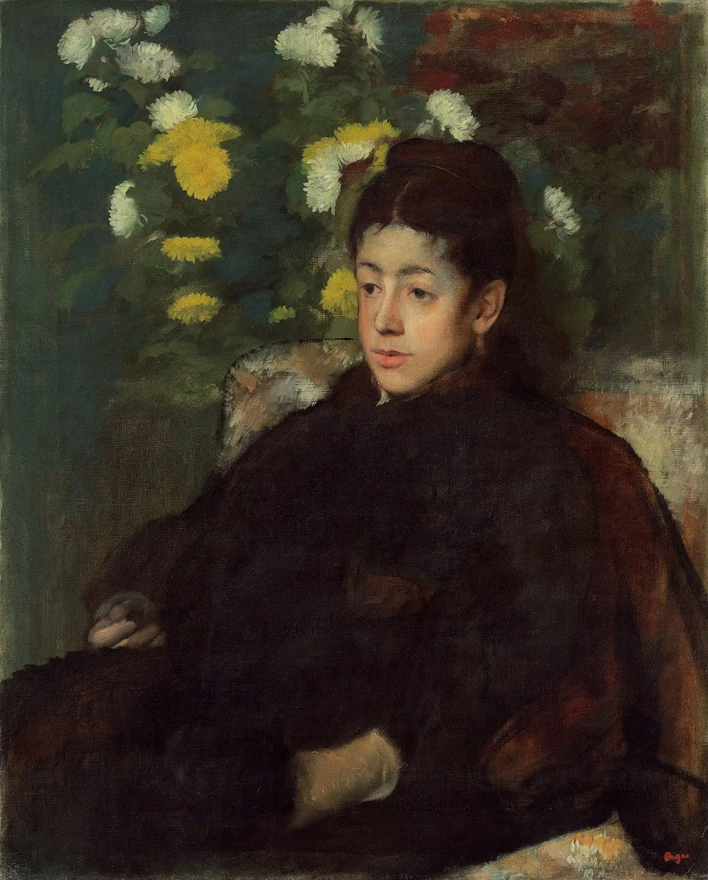 Mademoiselle Malo - Edgar Degas - Alpha Reproduction