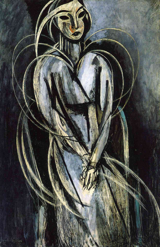 Reproduction du tableau « Mademoiselle Yvonne Landsberg - Henri Matisse » par Alpha Reproduction en peinture à l’huile