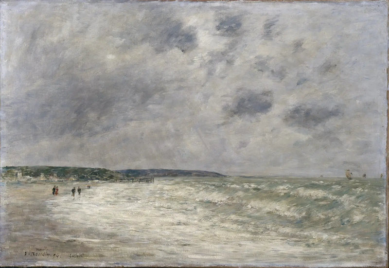 Rising Tide at Deauville - Eugène Boudin