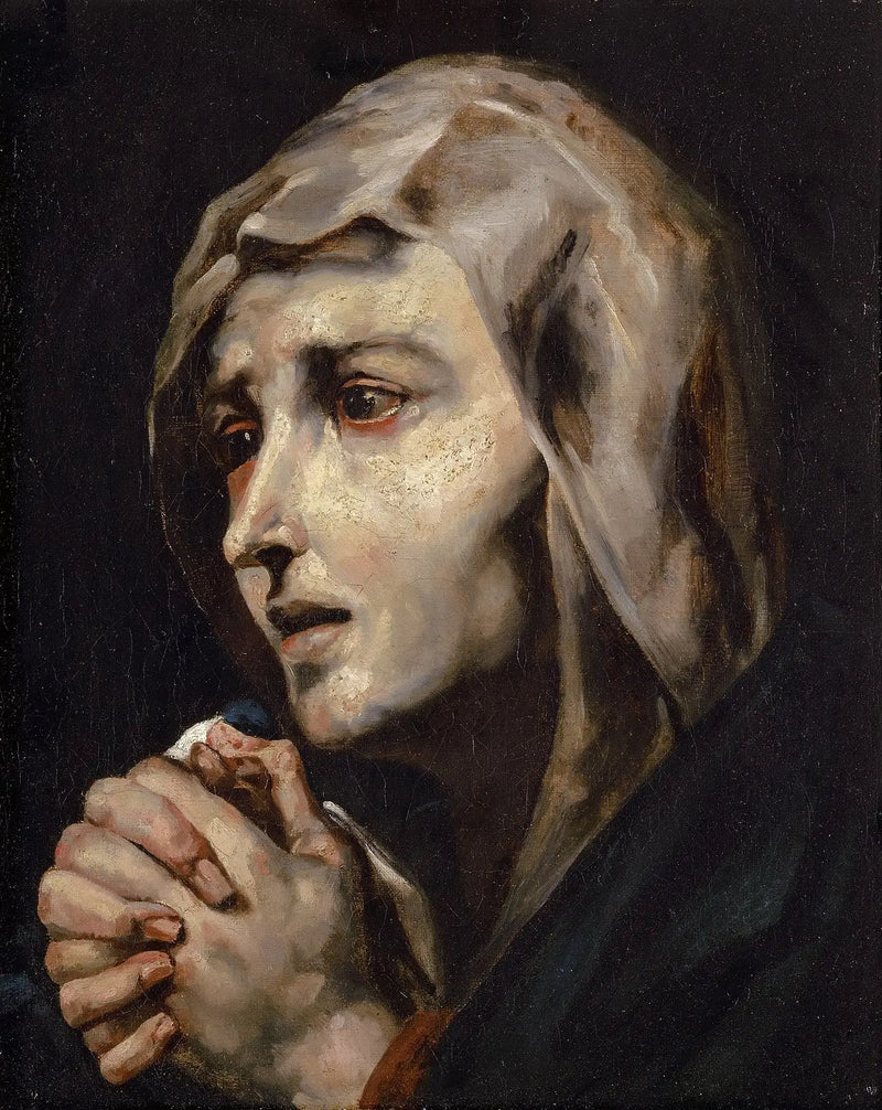 Mater dolorosa, copy after Ribera - Théodore Géricault